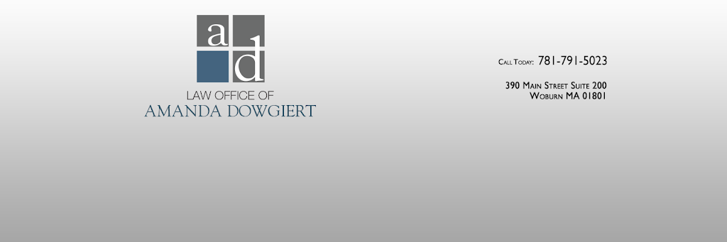 Law Office of Amanda Dowgiert | 63 Shore Road #24, Winchester, MA 01890, USA | Phone: (781) 552-0341