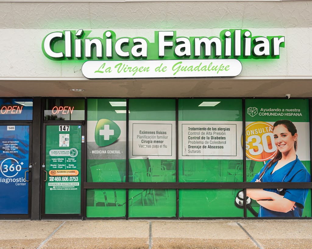 Clinica Familiar La Virgen de Guadalupe Carrollton | 1927 E Belt Line Rd Unit 147, Carrollton, TX 75006 | Phone: (469) 606-0753