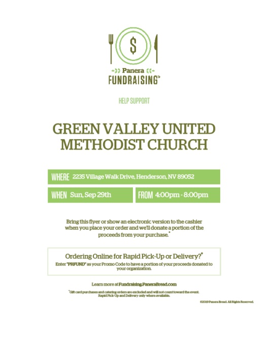 Green Valley United Methodist Church | 2200 Robindale Rd, Henderson, NV 89074, USA | Phone: (702) 454-7989