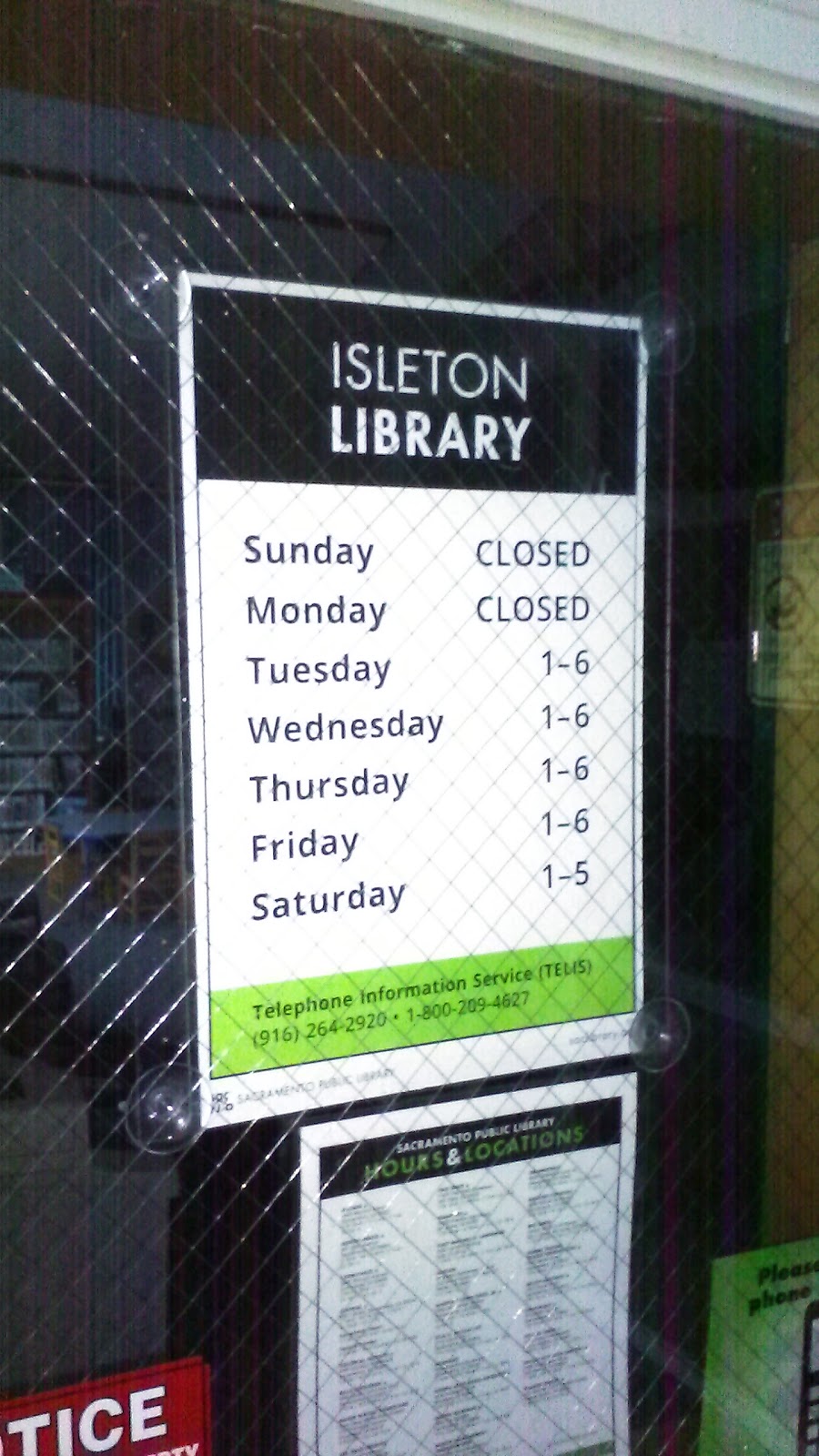 Isleton Library | 412 Union St, Isleton, CA 95641, USA | Phone: (916) 777-6515