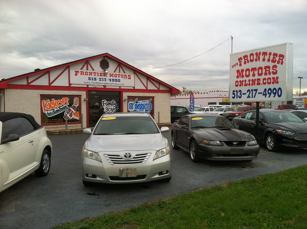 Frontier Motors | 2939 Cincinnati Dayton Rd, Middletown, OH 45044, USA | Phone: (513) 217-4990