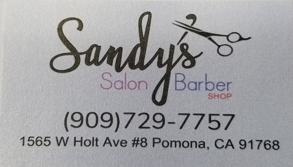 Sandys Salon and Barber Shop | 1565W W Holt Ave suites 8, Pomona, CA 91768, USA | Phone: (909) 729-7757