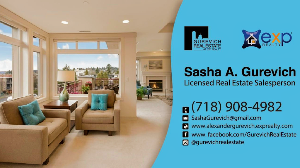 Sasha A. Gurevich Real Estate Team at EXP Realty | 2830 E 27th St, Brooklyn, NY 11235, USA | Phone: (917) 924-6611