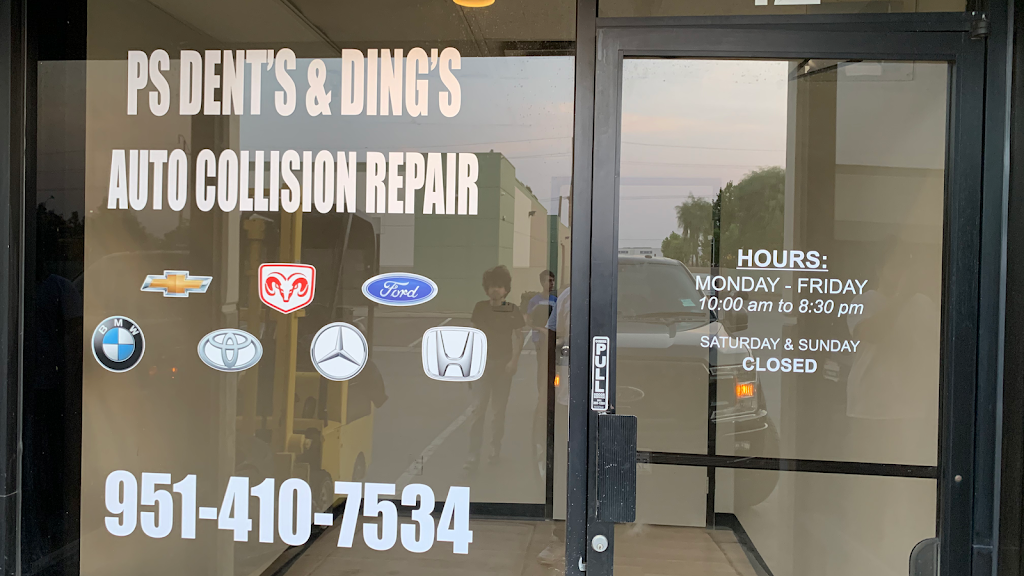 Ps dents&dings auto collision repair | 425 W Rider St STE C12, Perris, CA 92571, USA | Phone: (951) 410-7534