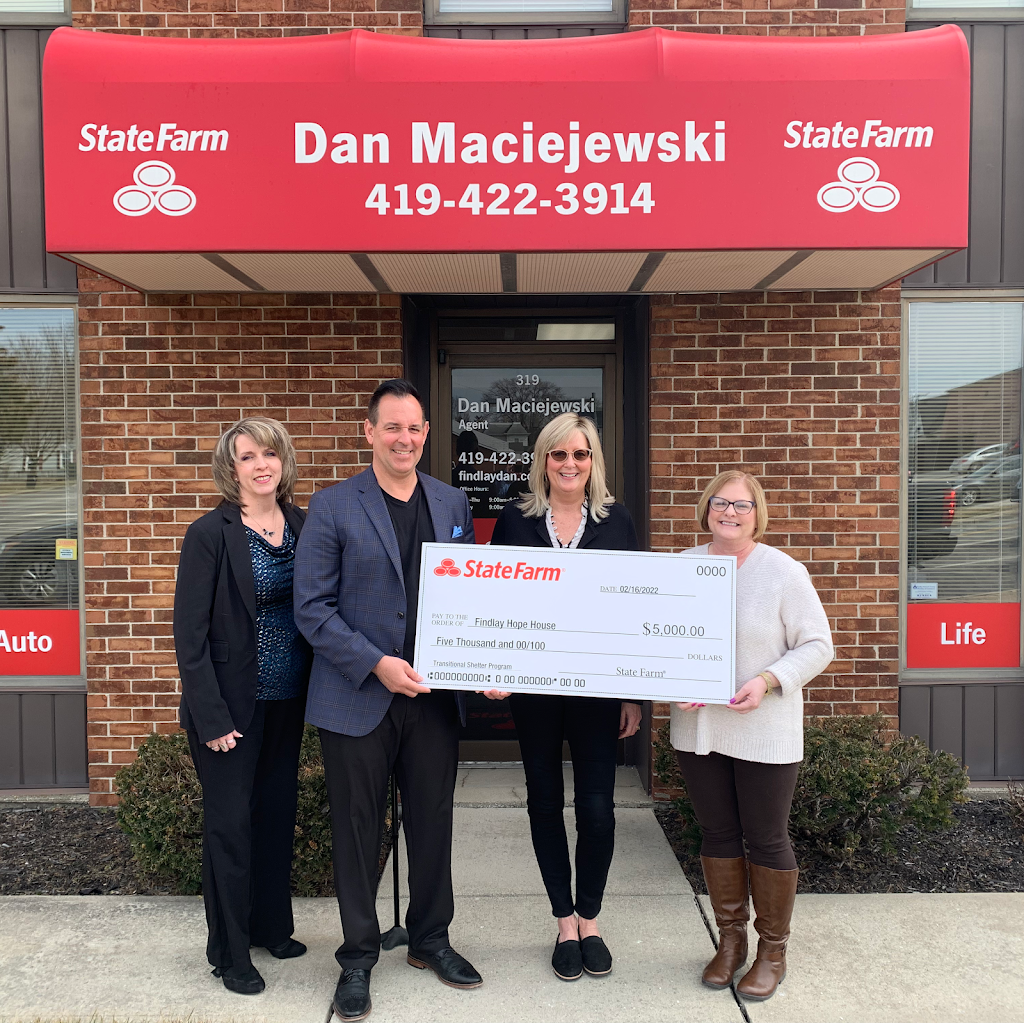 Dan Maciejewski - State Farm Insurance Agent | 319 N Blanchard St, Findlay, OH 45840, USA | Phone: (419) 422-3914