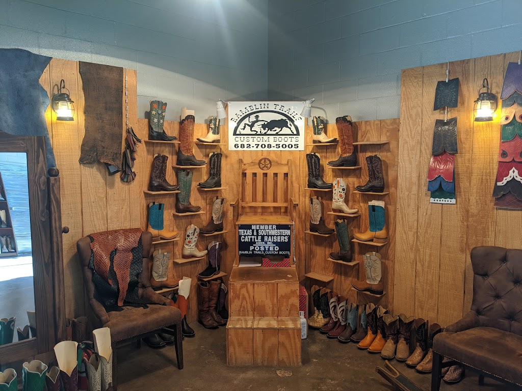 Ramblin Trails Custom Boots | 2060 Montgomery St, Fort Worth, TX 76107 | Phone: (682) 708-5005