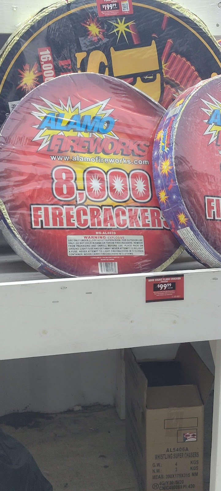 Alamo Fireworks Stand | 408 Copper Canyon Rd, Argyle, TX 76226, USA | Phone: (210) 667-1106