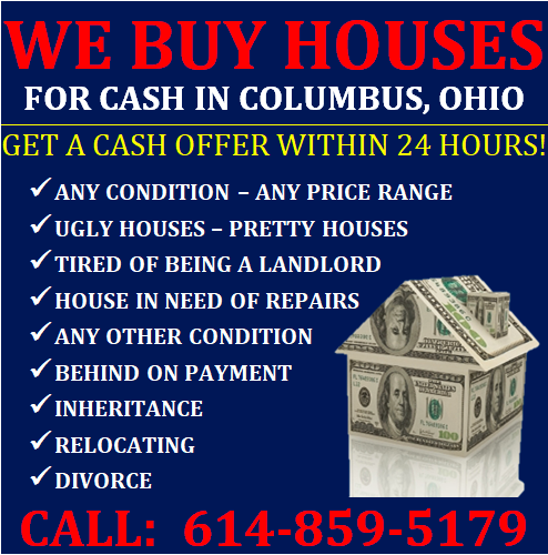 We Buy Houses, Columbus, OH | 6824 Gafford Dr, Columbus, OH 43229, USA | Phone: (614) 859-5179