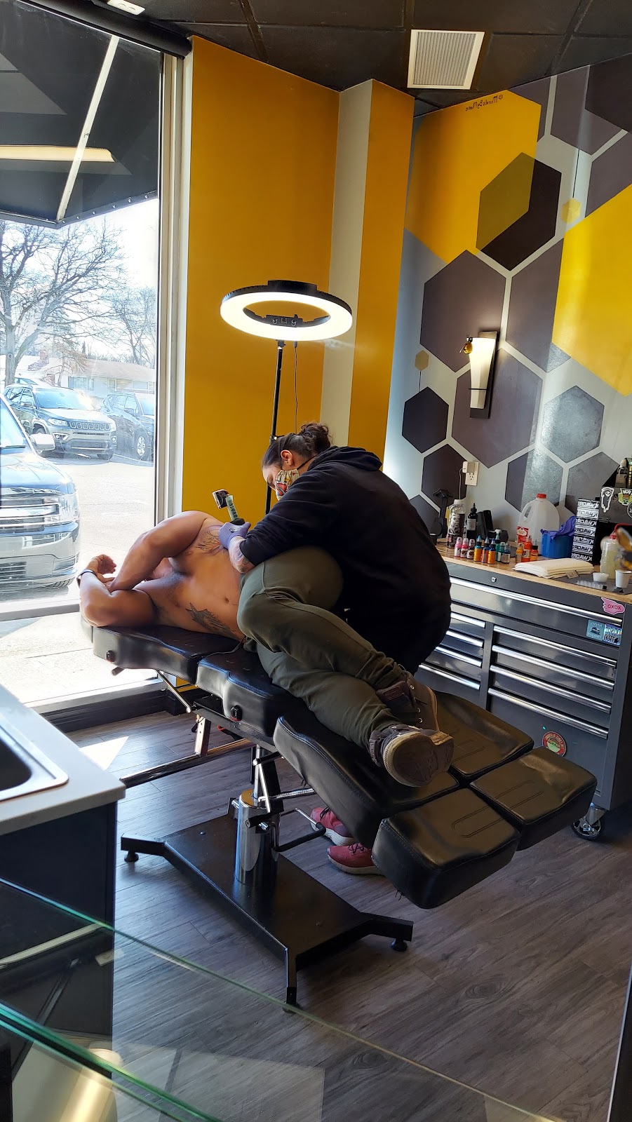 Hive Tattoo Studio | 33332 W 12 Mile Rd Suite 102, Farmington Hills, MI 48334 | Phone: (248) 714-4674