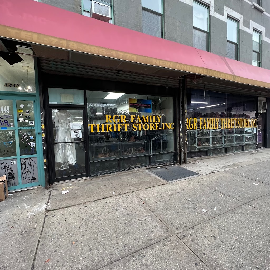 RGR Family Thrift Store | 1457 Broadway, Brooklyn, NY 11221, USA | Phone: (718) 385-1771