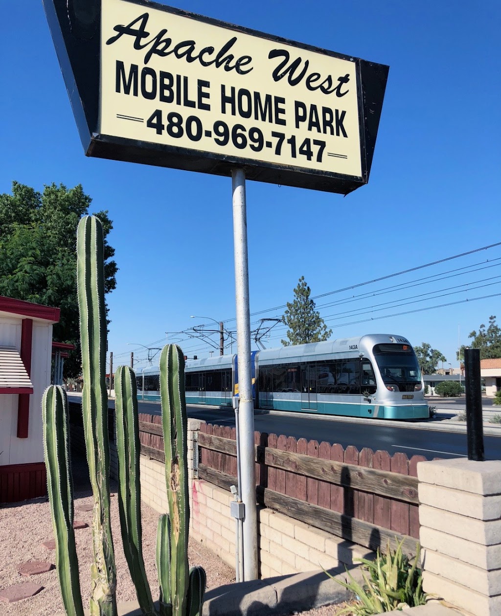 Apache West Mobile Home & RV Park | Management Office, 1035 W Main St, Mesa, AZ 85201, USA | Phone: (480) 969-7147