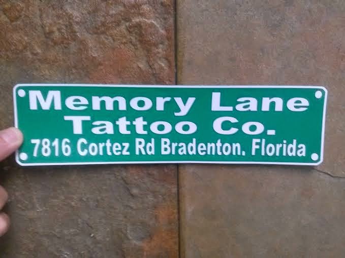 Memory Lane Tattoo Co. | 7816 Cortez Rd W, Bradenton, FL 34210, USA | Phone: (941) 348-0935