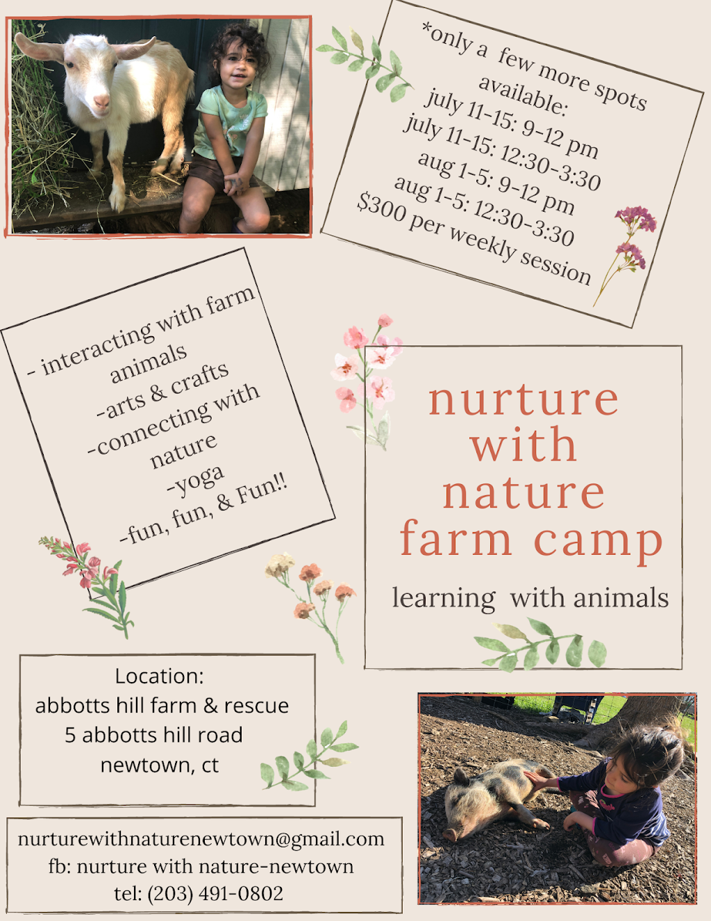 nurture with nature (newtown) | 5 Abbotts Hill Rd, Newtown, CT 06470, USA | Phone: (203) 491-0802