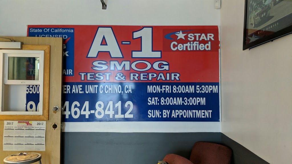 A-1 Smog Test & Repair | 5500 Schaefer Ave c, Chino, CA 91710, USA | Phone: (909) 464-8412