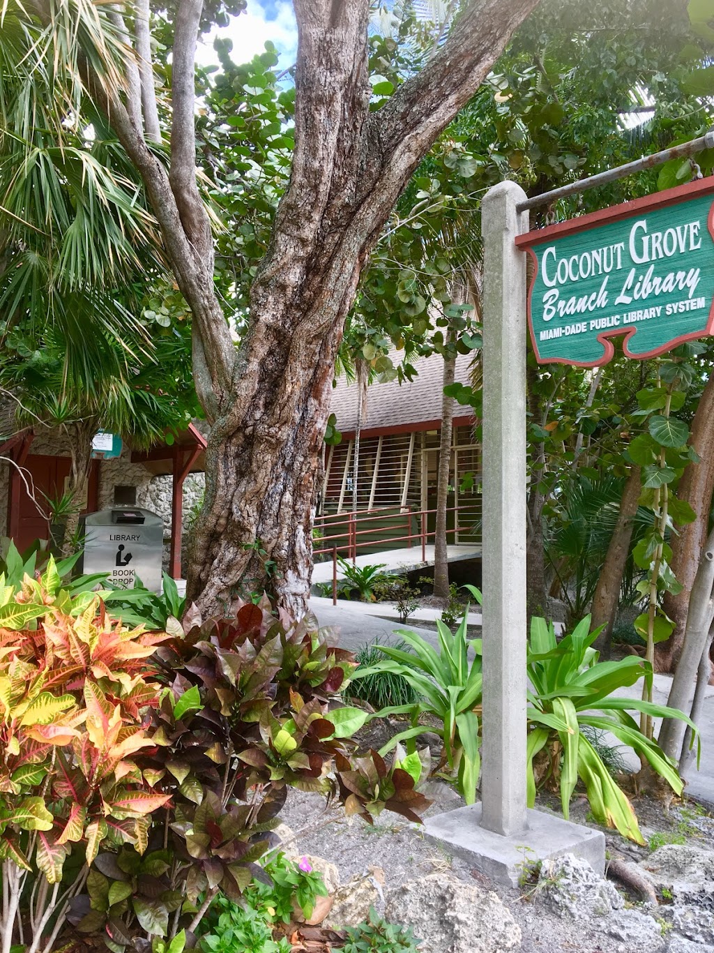 Coconut Grove Branch Library | 2875 McFarlane Rd, Miami, FL 33133, USA | Phone: (305) 442-8695