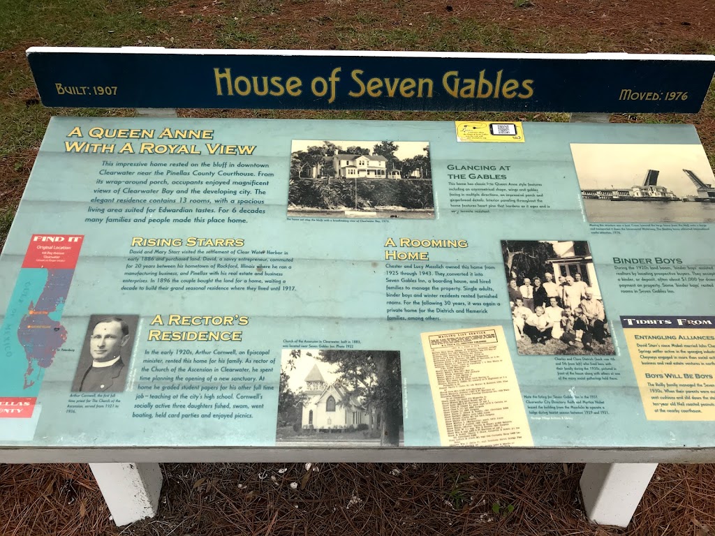 House of Seven Gables | 11909 125th St, Largo, FL 33774, USA | Phone: (727) 582-2123