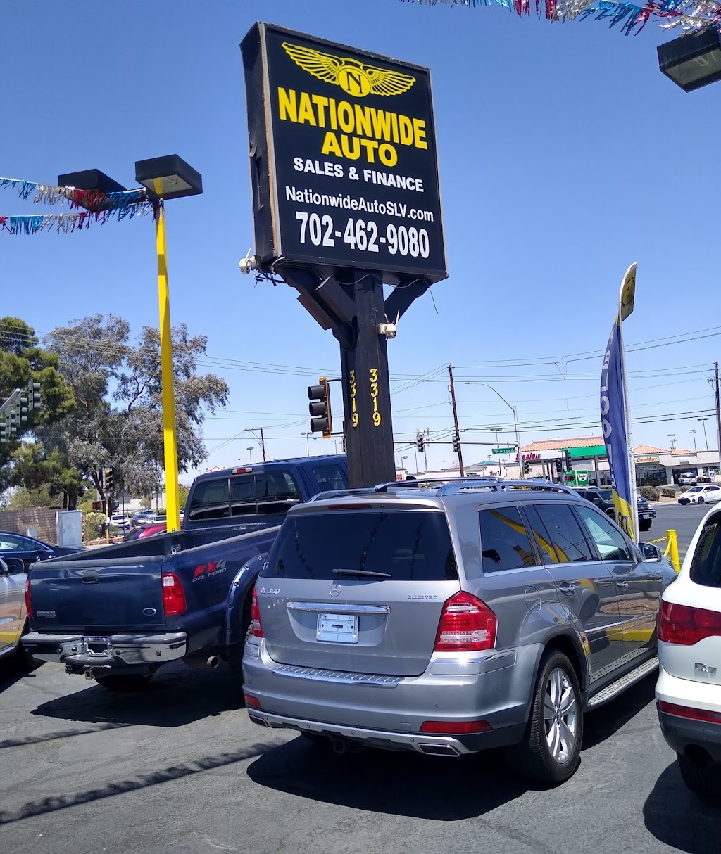 NATIONWIDE AUTO SALES AND FINANCE | 3319 S Decatur Blvd, Las Vegas, NV 89102, USA | Phone: (702) 462-9080