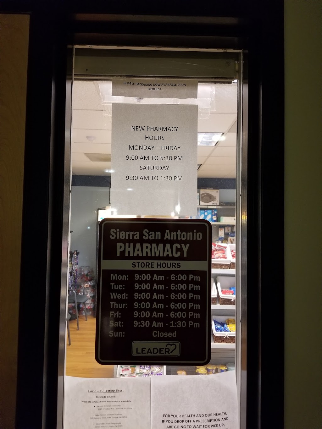 Sierra San Antonio Pharmacy | 16465 Sierra Lakes Pkwy #110, Fontana, CA 92336, USA | Phone: (909) 574-9620
