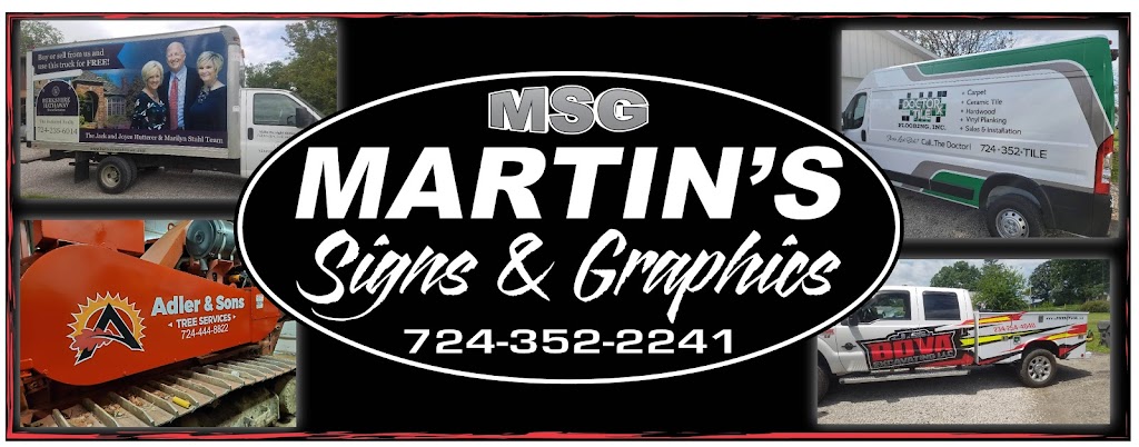 Martins Signs & Graphics | 1050 Winfield Rd, Cabot, PA 16023, USA | Phone: (724) 352-2241