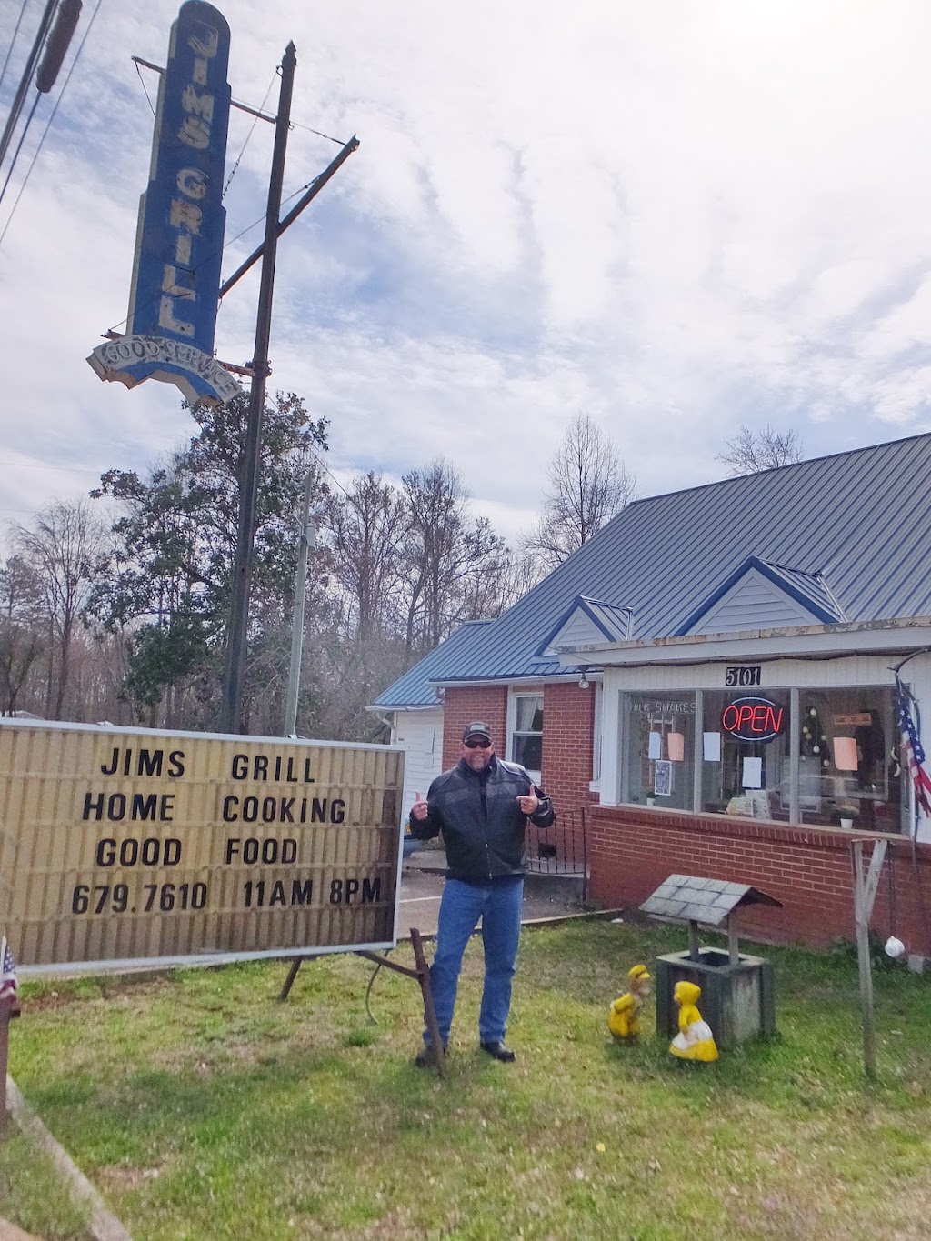 Jim’s Grill | 5101 US-601, Yadkinville, NC 27055, USA | Phone: (336) 677-3400