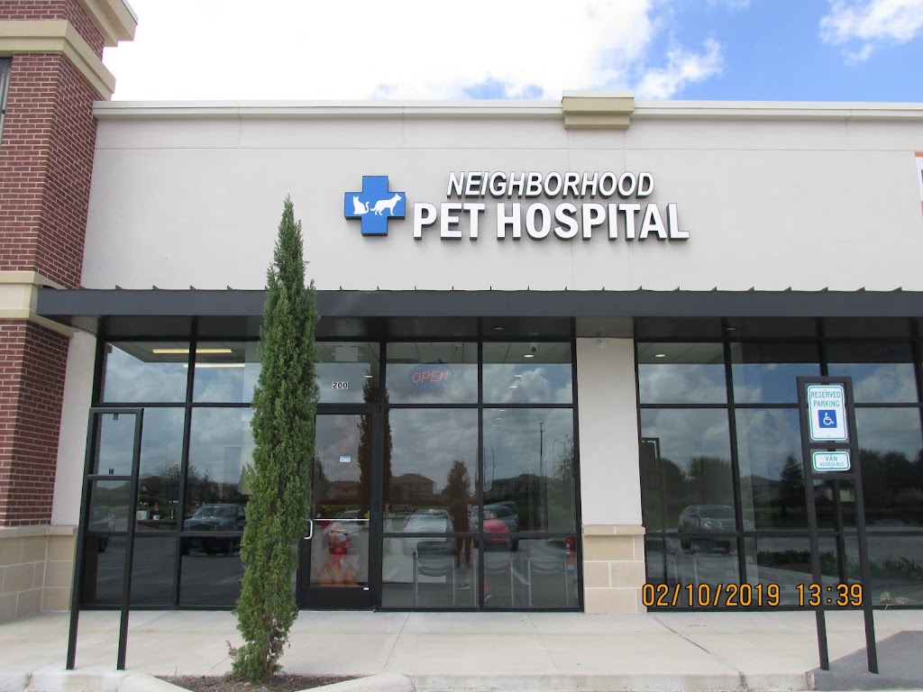 Neighborhood Pet Hospital | 18310 W Airport Blvd Suite 200, Richmond, TX 77407, USA | Phone: (281) 207-9006
