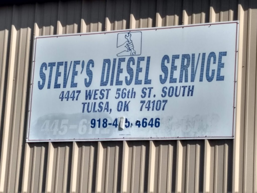 Steves Diesel service, inc. | 4447 W 56th St, Tulsa, OK 74107, USA | Phone: (918) 445-4646