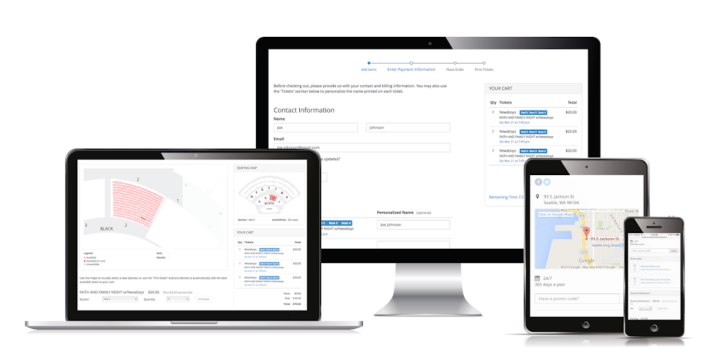 Interactive Ticketing | 7001 Seaview Ave NW #160, Seattle, WA 98117 | Phone: (877) 253-5676