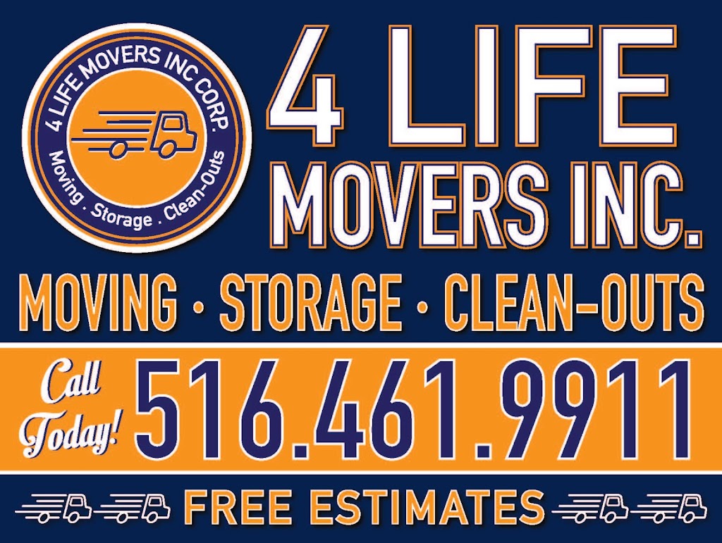 4 LIFE MOVERS INC | 2799 Milburn Ave, Baldwin, NY 11510, USA | Phone: (516) 460-1551