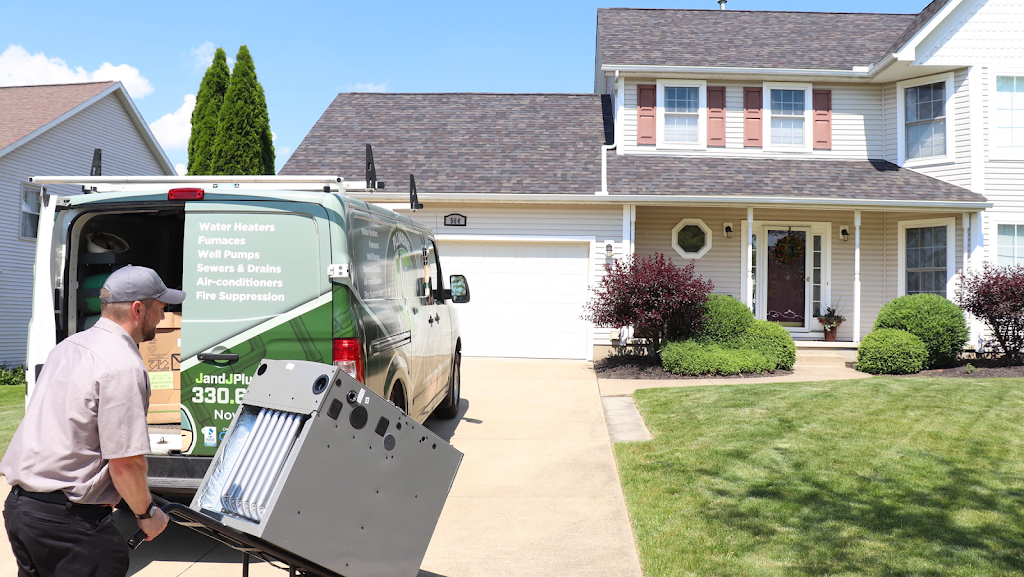 J&J Plumbing, Heating, Cooling, & Electric | 61 S Seiberling St, Akron, OH 44305, USA | Phone: (330) 688-1220