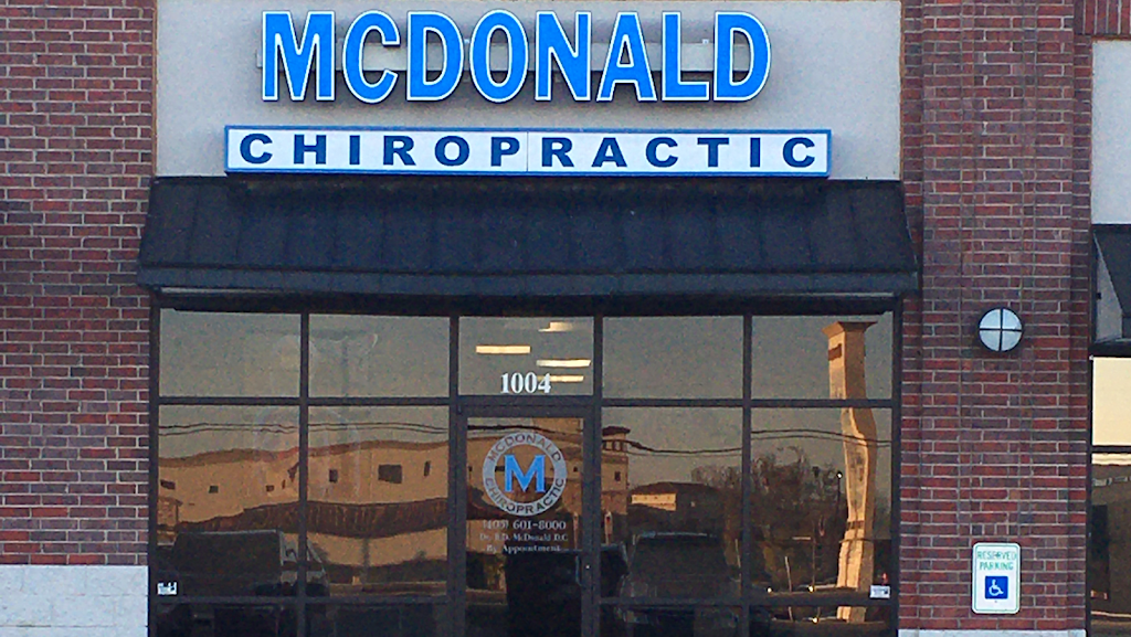 McDonald Chiropractic | 1004 NW 150th St, Edmond, OK 73013, USA | Phone: (405) 601-8000