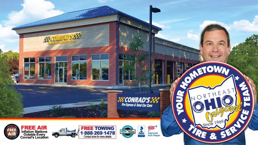 Conrads Tire Express & Total Car Care | 17572 Pearl Rd, Strongsville, OH 44136, USA | Phone: (440) 238-6312