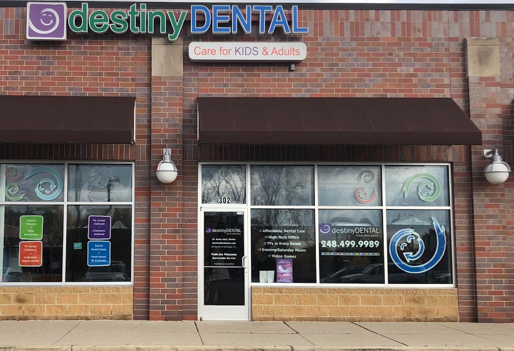 Destiny Dental - Pontiac | 1101 Walton Blvd., Pontiac, MI 48340, USA | Phone: (248) 499-9989
