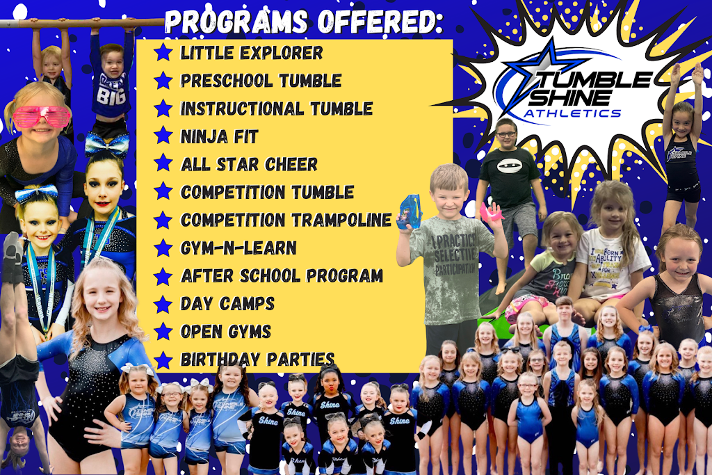 Tumble Shine Athletics | 60 Old Wallaceton Rd, Berea, KY 40403, USA | Phone: (859) 800-2872