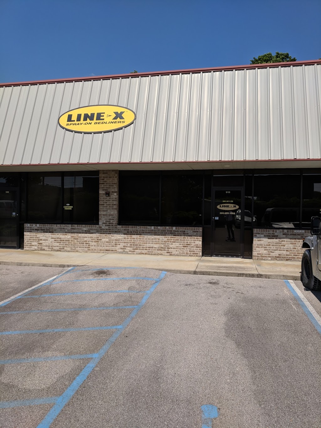 Line-X of Trussville | 3229 Veterans Cir #111, Birmingham, AL 35235, USA | Phone: (205) 655-1060