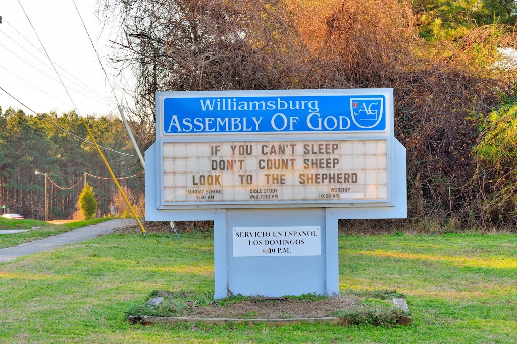 Williamsburg Assembly of God | 5232 Longhill Rd, Williamsburg, VA 23188, USA | Phone: (757) 253-2990