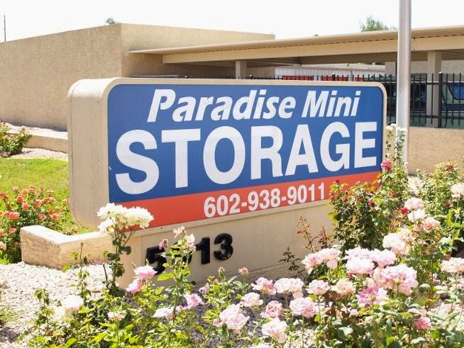 Paradise Mini Storage | 5913 W Paradise Ln, Glendale, AZ 85306, USA | Phone: (602) 938-9011