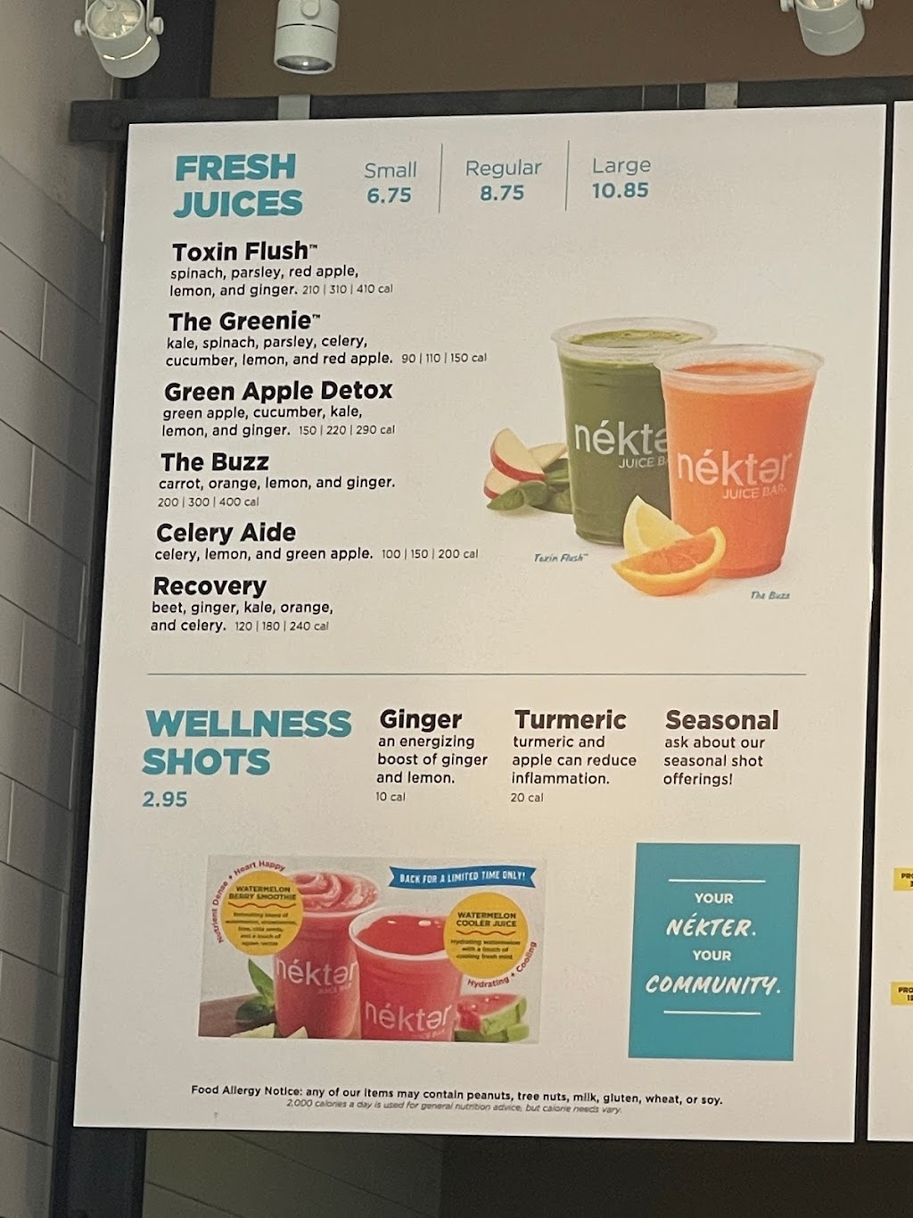 Nekter Juice Bar | 1071 E 19th St, Upland, CA 91784, USA | Phone: (909) 660-5005