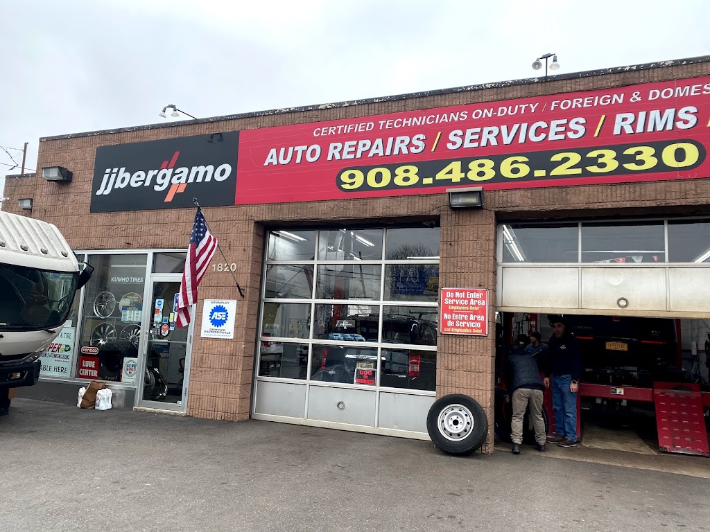 JJ Bergamo Auto & Tire Center | 1820 E Edgar Rd, Linden, NJ 07036, USA | Phone: (908) 486-2330