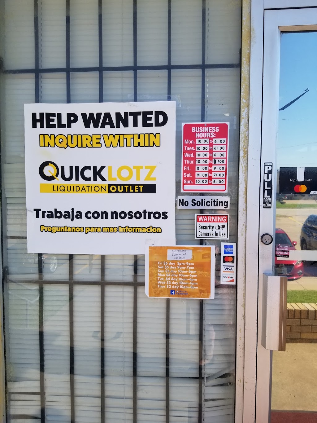 Quicklotz Liquidations - Arlington | 3447 Dalworth St, Arlington, TX 76011 | Phone: (817) 856-2660