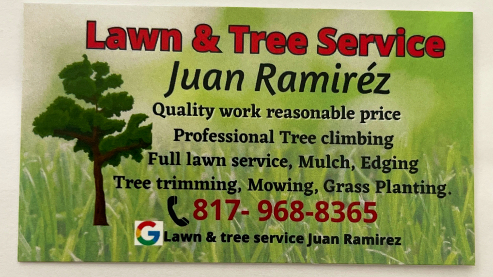 Lawn & Tree service Juan Ramirez | 2716 Halbert St, Fort Worth, TX 76112 | Phone: (817) 968-8365