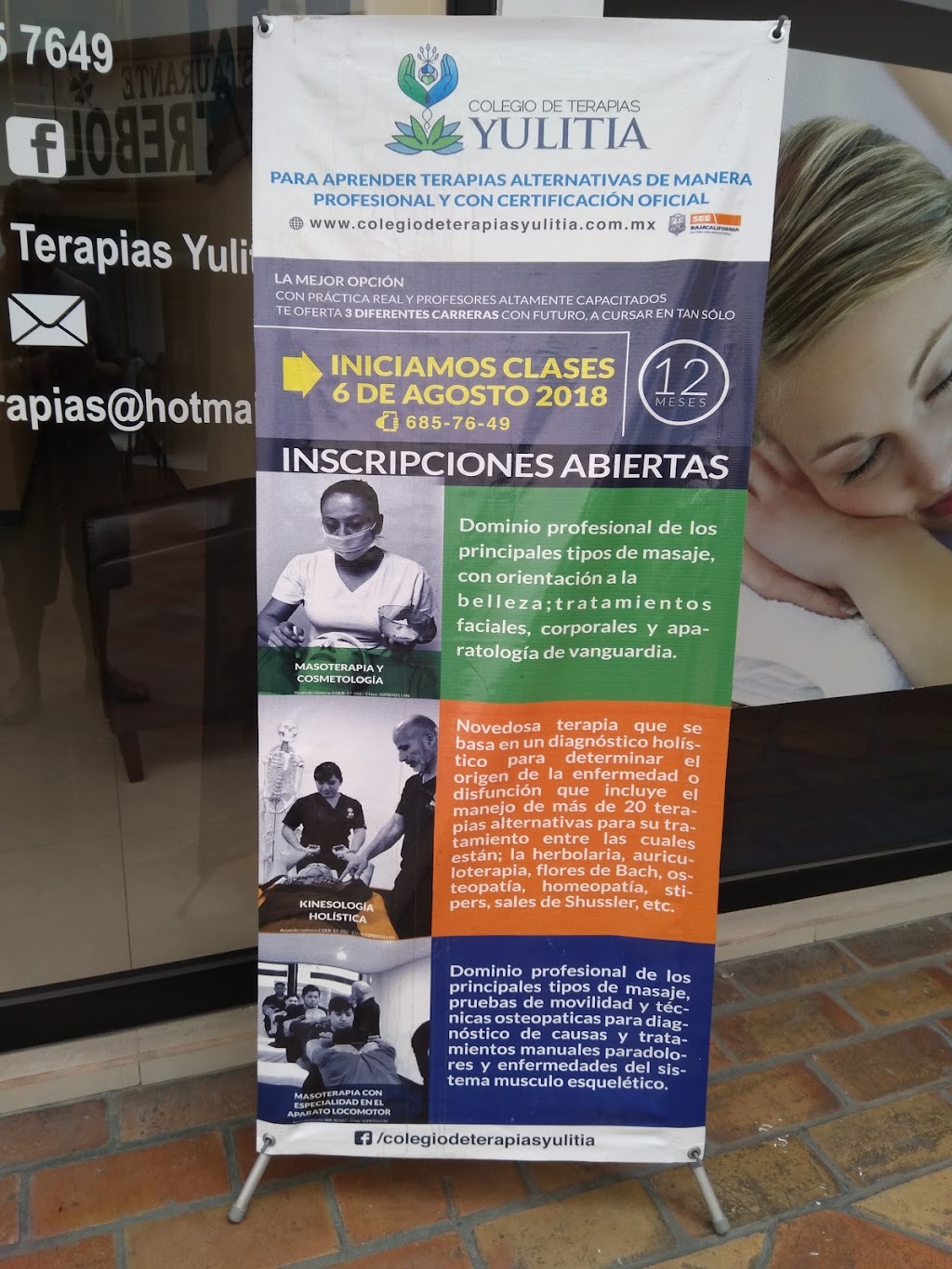 Colegio de terapias Yulitia | Centro Comercial Otay, Aeropuerto 1900-b7, C.Comercial Otay, Otay Constituyentes, 22457 Tijuana, B.C., Mexico | Phone: 664 685 7649