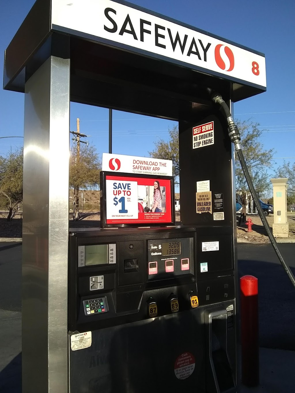 Safeway Fuel Station | 1365 W Duval Mine Rd, Sahuarita, AZ 85614, USA | Phone: (520) 648-2847