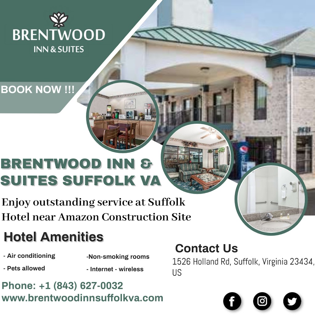 Brentwood Inn & Suites Suffolk VA | 1526 Holland Rd, Suffolk, VA 23434, USA | Phone: (757) 539-5111