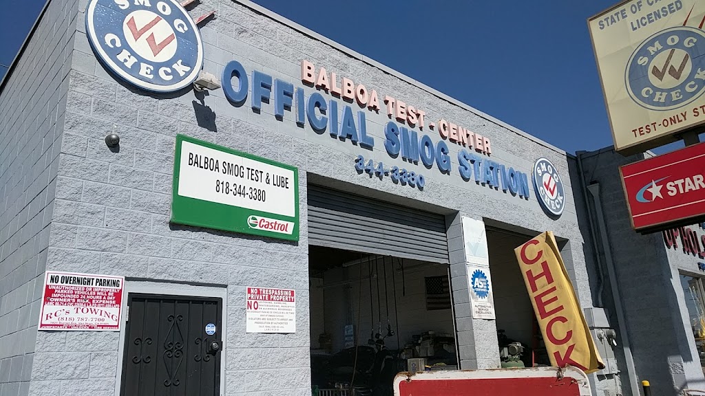 Balboa Smog Test & Oil Change | 16937 Saticoy St, Van Nuys, CA 91406, USA | Phone: (818) 344-3380