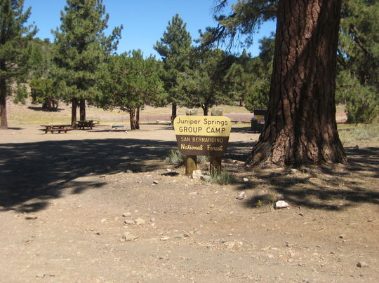 Juniper Springs Group Campground | San Bernardino, CA 92418, USA | Phone: (877) 444-6777