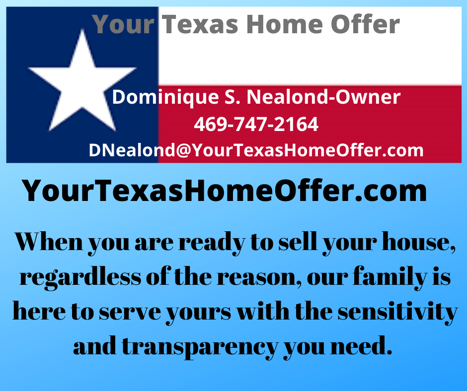 Your Texas Home Offer | 11450 US-380, Cross Roads, TX 76227, USA | Phone: (469) 747-2164