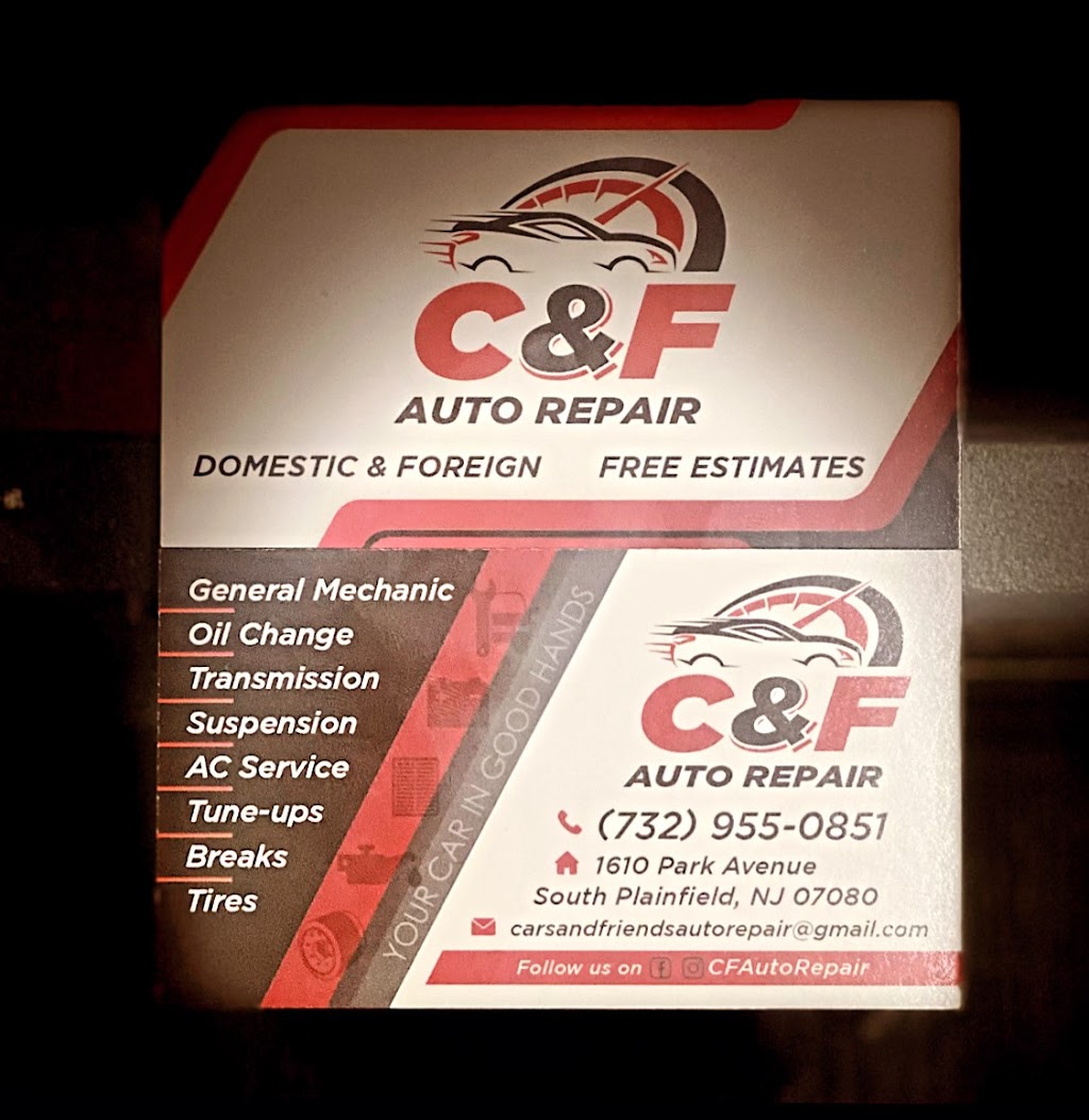 C&F Auto Repair | 1610 Park Ave, South Plainfield, NJ 07080, USA | Phone: (732) 955-0851