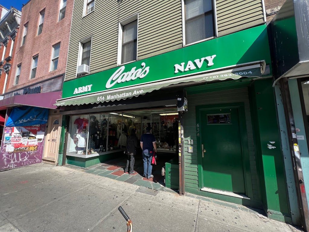 Catos Army & Navy | 654 Manhattan Ave, Brooklyn, NY 11222, USA | Phone: (718) 383-3004