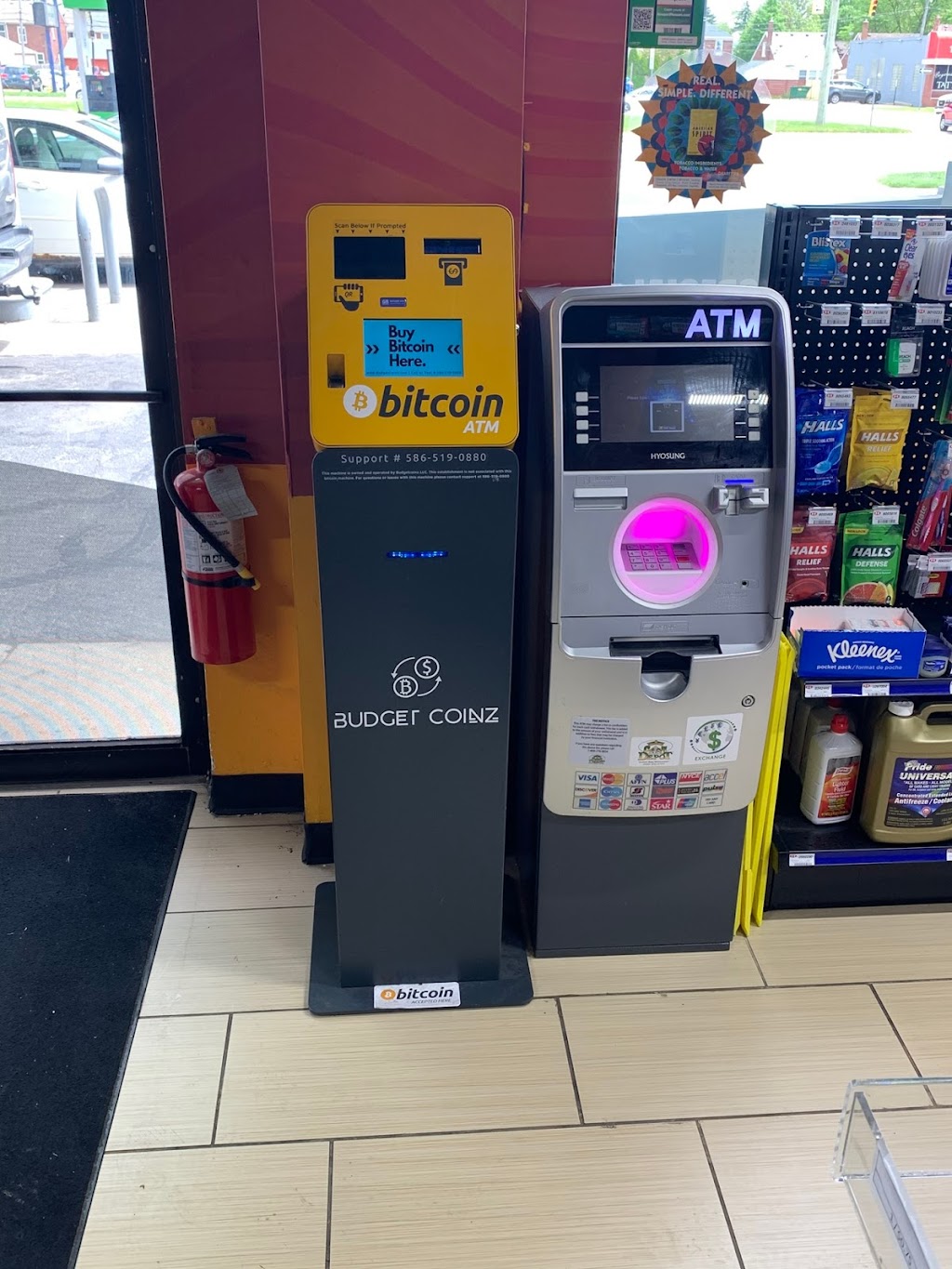 BudgetCoinz Bitcoin ATM | 13230 Fort St, Southgate, MI 48195, USA | Phone: (800) 540-3220