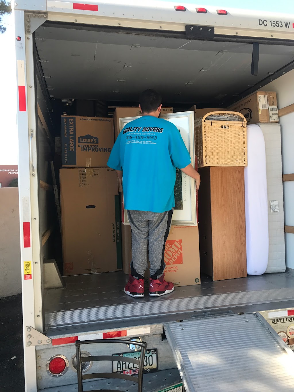 Quality Movers LLC | 11104 Teal Rd SW, Albuquerque, NM 87121, USA | Phone: (505) 459-1653